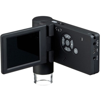 デジタル顕微鏡 液晶画面付 x20-300 - エスコ