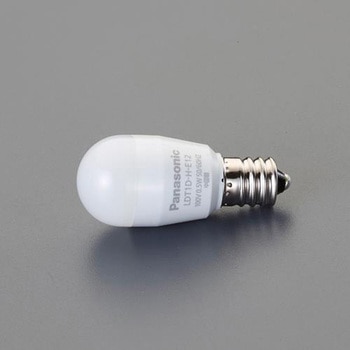 電球/LED 昼光色 AC100V/0.5W/E12 エスコ