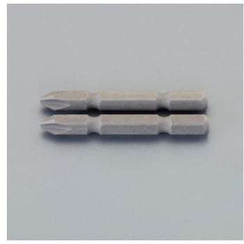 差替用シャンクビット 2本 #2×53mm エスコ