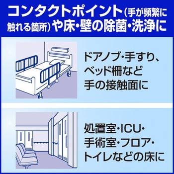 病院用除菌洗浄剤 医療施設用クリンキーパー - エスコ