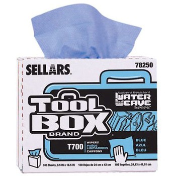 工業用ワイパー 耐溶剤/特厚/8箱 241×419mm エスコ