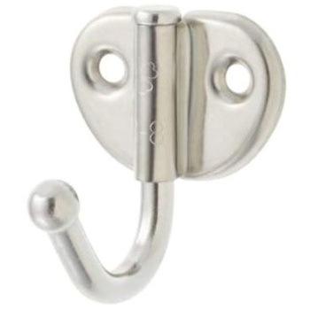 回転フック ステンレス製 34×40mm エスコ