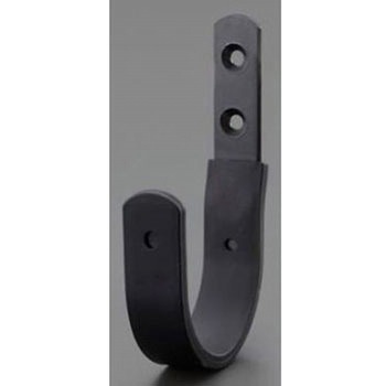 丸フック 黒 47×79mm エスコ
