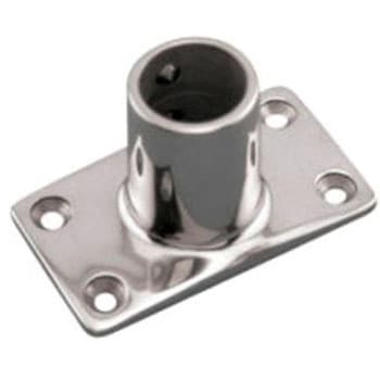 パイプ用アングルベース ステンレス製 25mm EA951EWシリーズ エスコ