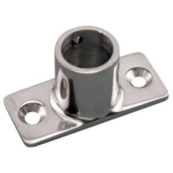パイプ用アングルベース ステンレス製 25mm EA951EWシリーズ エスコ