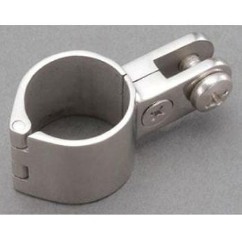 パイプ用ヒンジブラケット ステンレス製 25mm エスコ