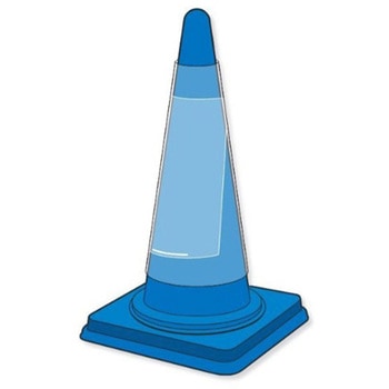 コーン用表示カバー 差込式 EA983FTシリーズ エスコ