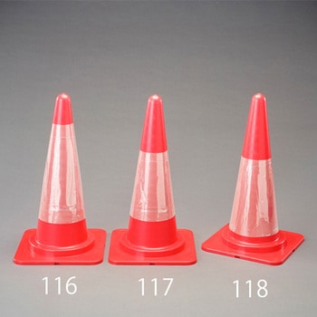 コーン用表示カバー 差込式/両面 339×722mm/A4 エスコ