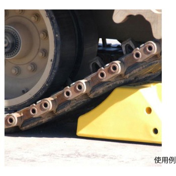 ホイールチョーク ウレタン製 387×450×254mm エスコ