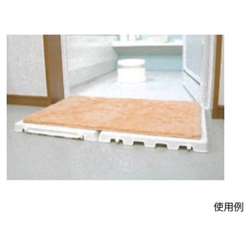 バスマットすのこ 折りたたみ式 700×520×30mm エスコ