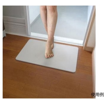 バスマット 珪藻土 390×600mm エスコ