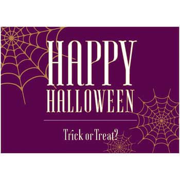 スパイダー柄 ハロウィン ポップ・ポスター おしゃれEXPO