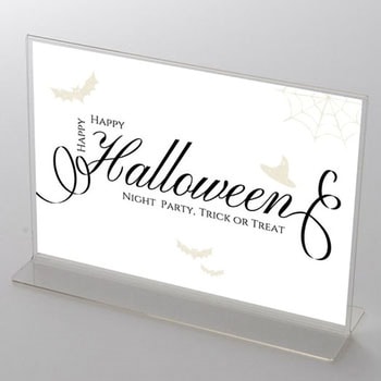 モノトーンテイスト ハロウィン ポップ・ポスター おしゃれEXPO