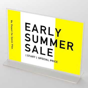 イエロー EARLY SUMMER ポップ・ポスター - おしゃれEXPO