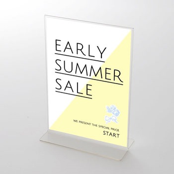 バイカラー EARLY SUMMER ポップ・ポスター - おしゃれEXPO