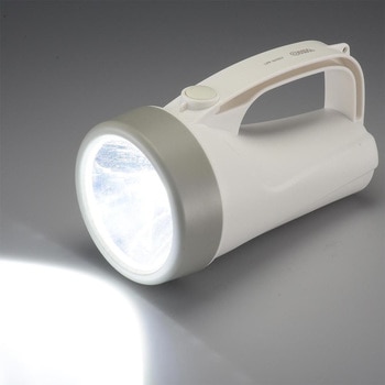 LED強力ライト 150Lm 単3形乾電池×4本付属 防水保護等級 IPX4 オーム電機