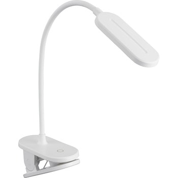 LEDクリップライト フレキシブルアーム USB電源 オーム電機