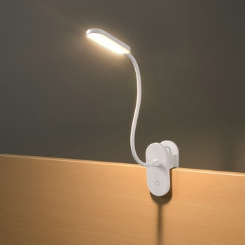 LEDクリップライト フレキシブルアーム USB電源 オーム電機