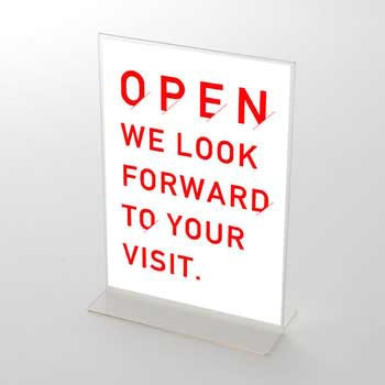 スラッシュ OPEN ポップ・ポスター おしゃれEXPO