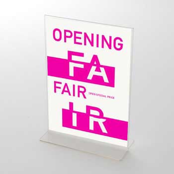 OPENING FAIR(ピンク) ポップ・ポスター おしゃれEXPO