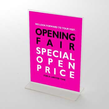 SPECIAL PRICE OPENING FAIR(ピンク) ポップ・ポスター おしゃれEXPO