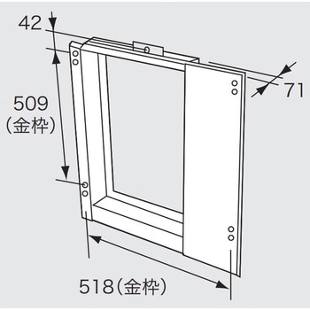 扉内ケースTC-7C ノーリツ