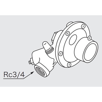 減圧弁GD-56H - ノーリツ
