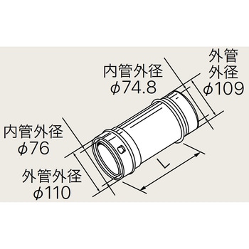 Φ110直管 ノーリツ