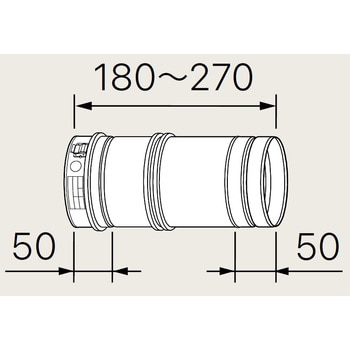 Φ120アジャスター ノーリツ
