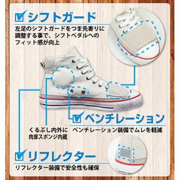 ラフライディングスニーカー ラフアンドロード