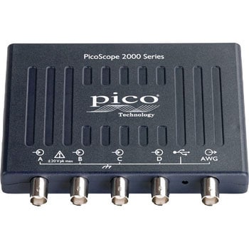 PicoScope 2000シリーズ PICO TECHNOLOGY PC接続型オシロスコープ 【通販モノタロウ】