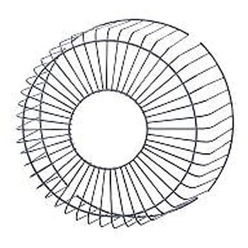 GU-40S 産業用換気扇用保護ガード(ステンレス製) 1個 東芝キヤリア