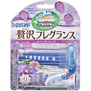 スクラビングバブル トイレスタンプ 贅沢フレグランス ラベンダーローズの香り ジョンソン