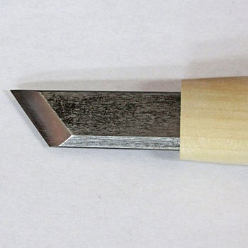 450074 彫刻刀 キワ型(印刀) 左 1本 三木章 【通販モノタロウ】