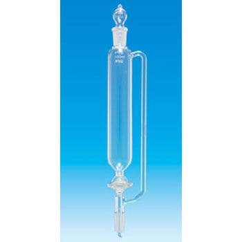 F共通円筒分液ロート管付目盛無球栓 TGK(東京硝子器械)