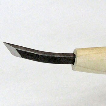 彫刻刀 キワ曲型 左 三木章 彫刻刀(単品) 【通販モノタロウ】