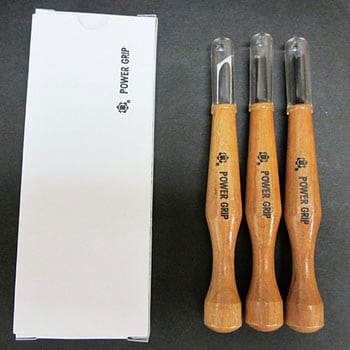 Power Grip Carving Tools Five Piece Set