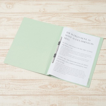 フラットファイル ノンステッチ 縦型(S) PLUS(プラス)[文具]