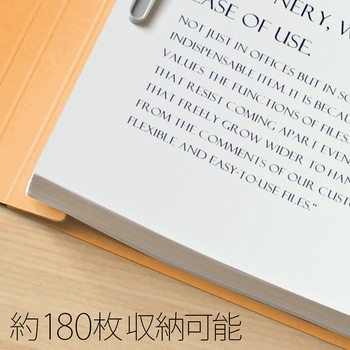 フラットファイル ノンステッチ 縦型(S) PLUS(プラス)[文具]