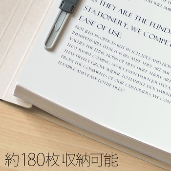 フラットファイル ノンステッチ 縦型(S) PLUS(プラス)[文具]