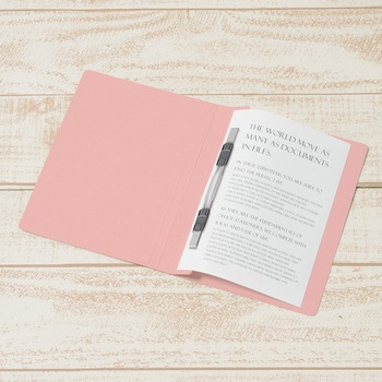 フラットファイル ノンステッチ 縦型(S) PLUS(プラス)[文具]