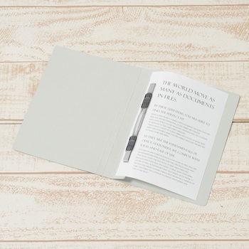 フラットファイル ノンステッチ 縦型(S) PLUS(プラス)[文具]