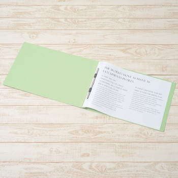 フラットファイル ノンステッチ 横型(E) 横罫線タイプ PLUS(プラス)[文具]