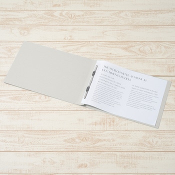 フラットファイル ノンステッチ 横型(E) 横罫線タイプ PLUS(プラス)[文具]