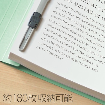 フラットファイル ノンステッチ 横型(E) 横罫線タイプ PLUS(プラス)[文具]