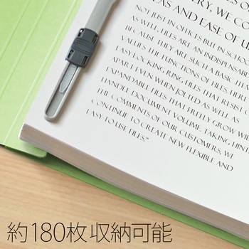 フラットファイル ノンステッチ 横型(E) 横罫線タイプ PLUS(プラス)[文具]