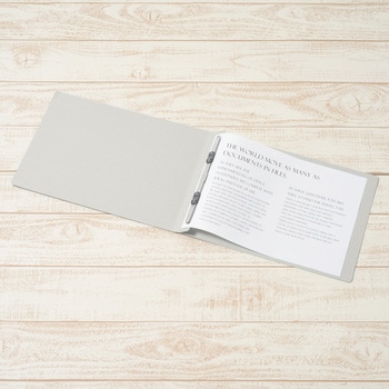 フラットファイル ノンステッチ 横型(E) 横罫線タイプ PLUS(プラス)[文具]