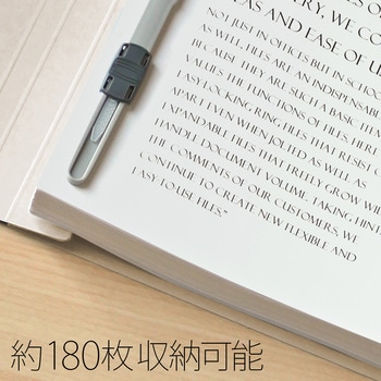 フラットファイル ノンステッチ 横型(E) 横罫線タイプ PLUS(プラス)[文具]