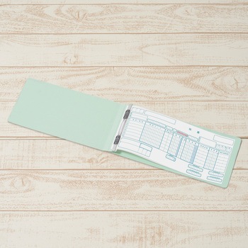 フラットファイル ノンステッチ 横型(E) 横罫線タイプ PLUS(プラス)[文具]