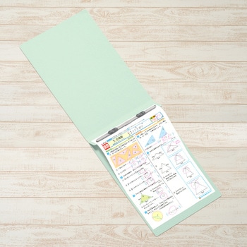 フラットファイル ノンステッチ 横型(E) 縦罫線タイプ PLUS(プラス)[文具]